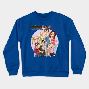 Outnumbered webcomic t-shirt Crewneck Sweatshirt